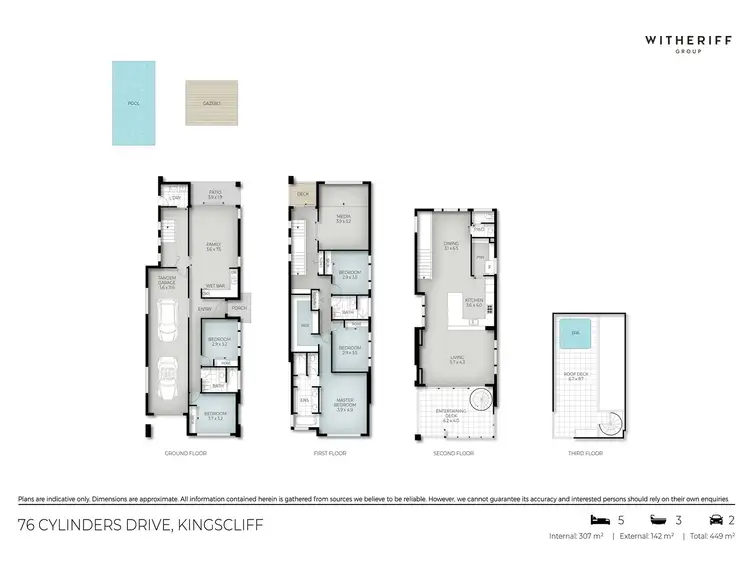 Floorplan of Homely house listing, 76 Cylinders Drive, Kingscliff NSW 2487