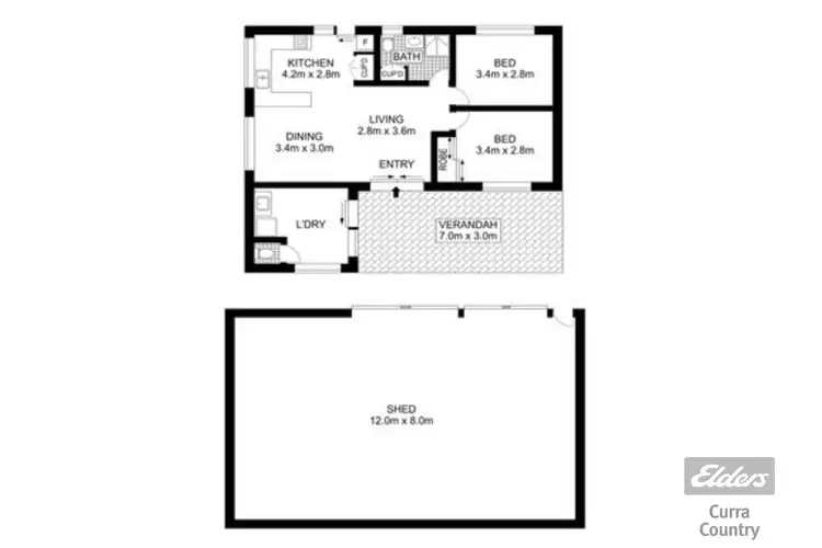 Floorplan of Homely house listing, 35 Clarke Road, Glenwood QLD 4570