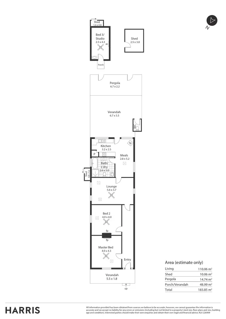 Floorplan of Homely house listing, 30 Woolnough Road, Exeter SA 5019