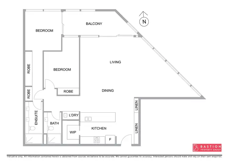 Floorplan of Homely unit listing, 77/122 MacArthur Avenue, Turner ACT 2612