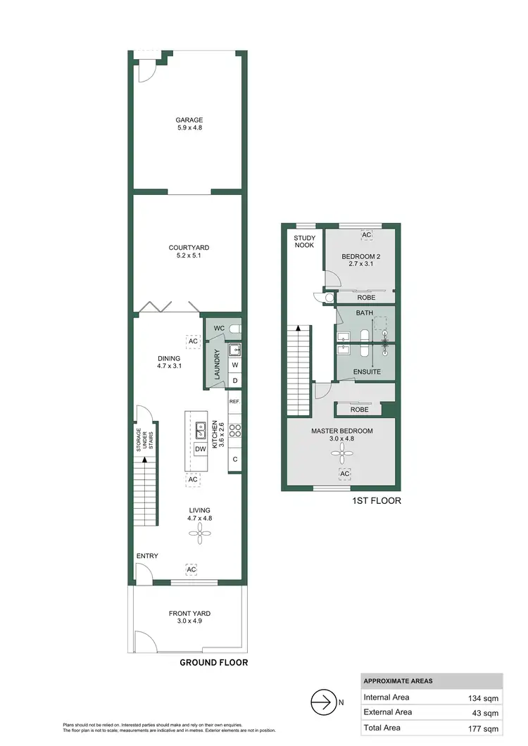 Floorplan of Homely house listing, 9 Guild Place, Bowden SA 5007