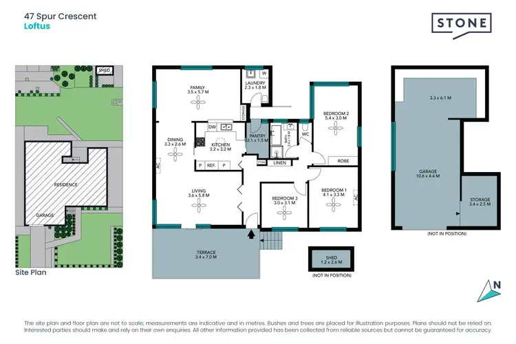 Floorplan of Homely house listing, 47 Spur Crescent, Loftus NSW 2232