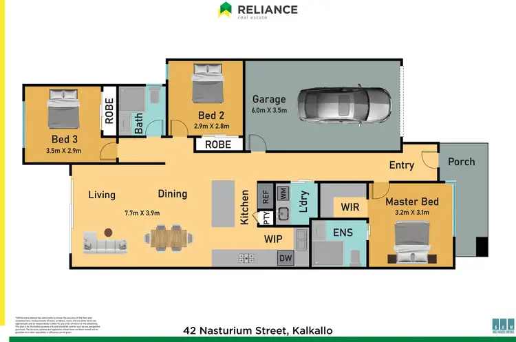 Floorplan of Homely house listing, 42 Nasturium Street, Kalkallo VIC 3064