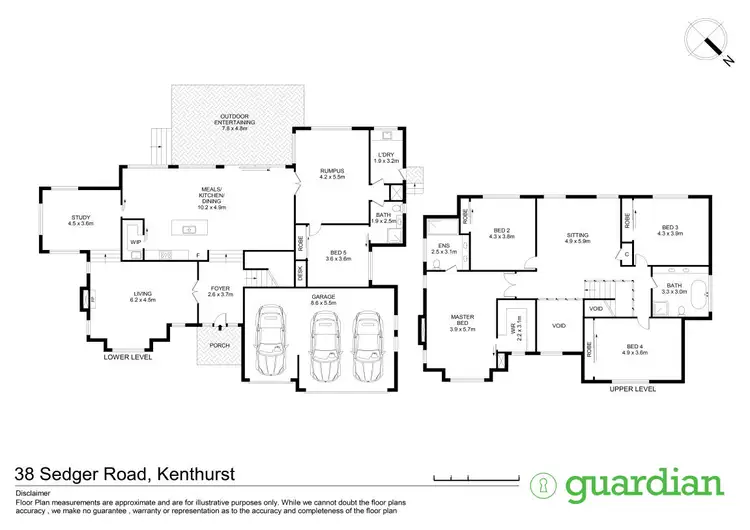 Floorplan of Homely rural property listing, 38 Sedger Road, Kenthurst NSW 2156