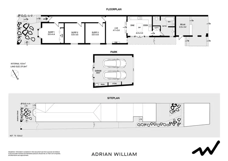 Floorplan of Homely house listing, 34 Anderton Street, Marrickville NSW 2204