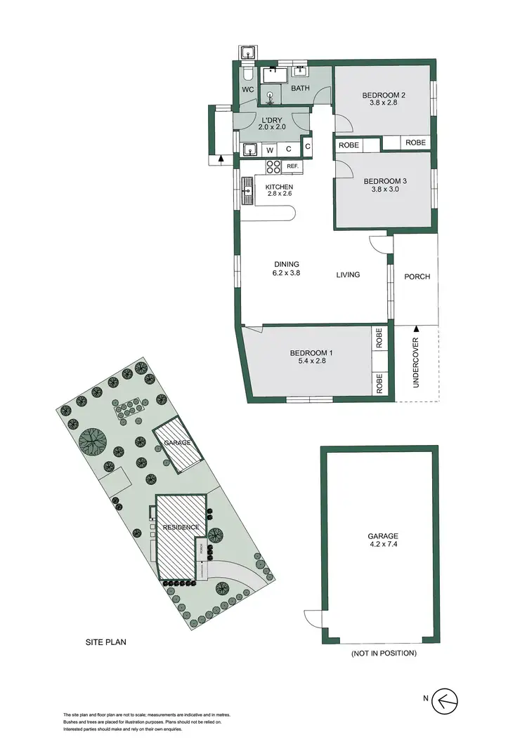 Floorplan of Homely house listing, 12 Elizabeth Avenue, Dromana VIC 3936