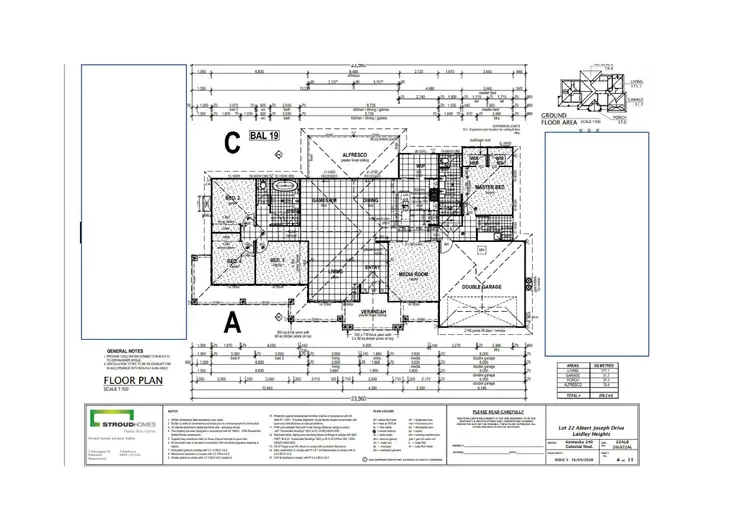 Floorplan of Homely house listing, 13 Albert Joseph Drive, Laidley Heights QLD 4341