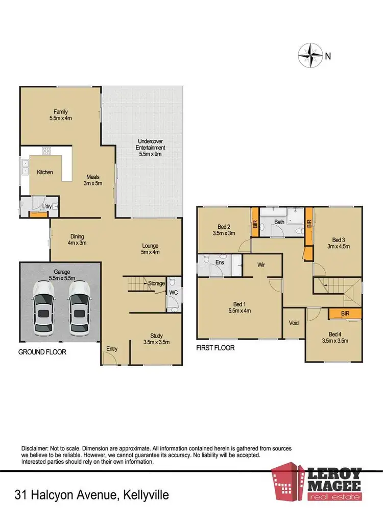 Floorplan of Homely house listing, 31 Halcyon Avenue, Kellyville NSW 2155