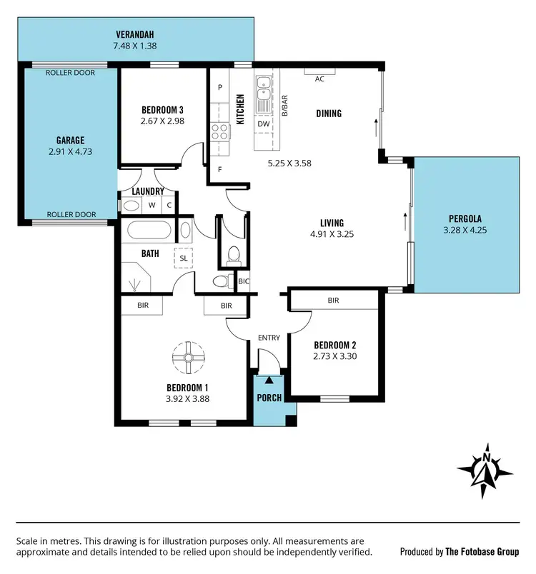 Floorplan of Homely unit listing, 3/11-15 Venning Street, Morphett Vale SA 5162