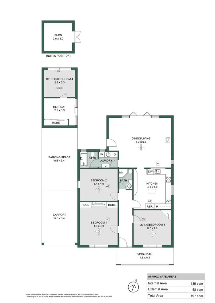 Floorplan of Homely house listing, 13 Fisher Terrace, Glenelg North SA 5045