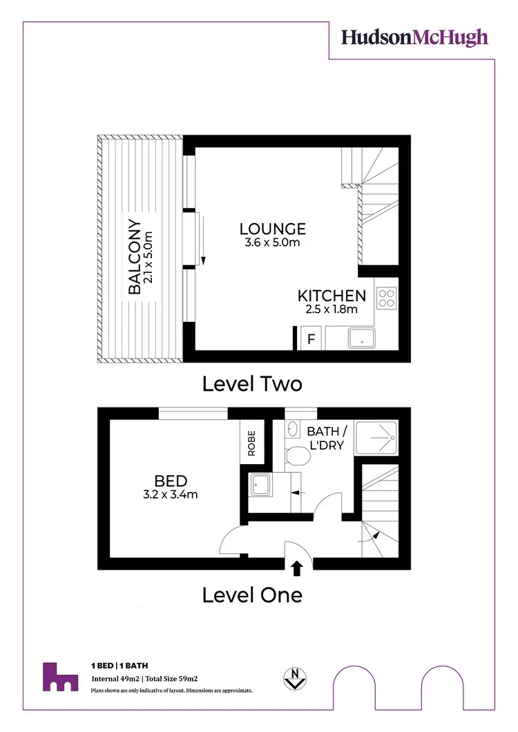 Floorplan of Homely apartment listing, 8/6 Norton Street, Leichhardt NSW 2040
