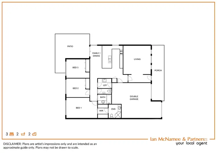 Floorplan of Homely house listing, 51 Bluestone Gardens, Jerrabomberra NSW 2619