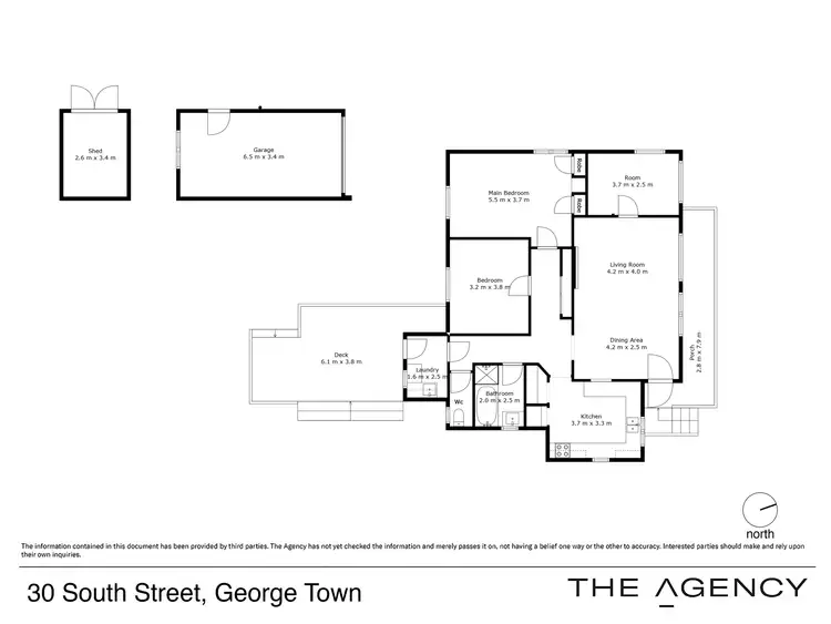 Floorplan of Homely house listing, 30 South Street, George Town TAS 7253