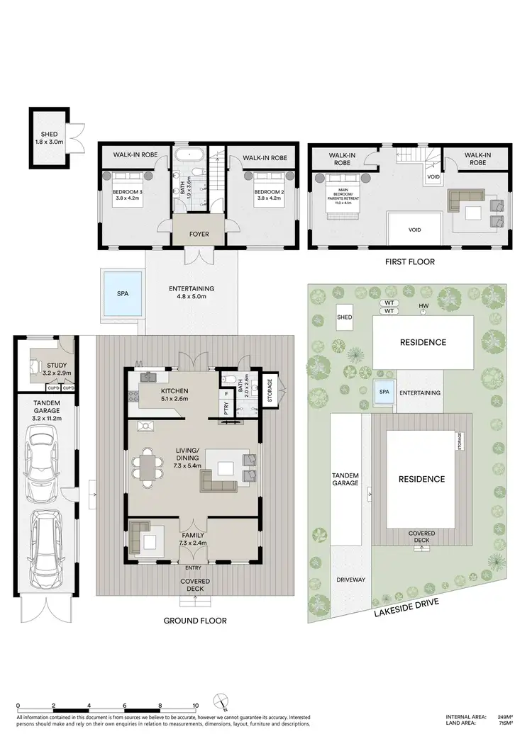 Floorplan of Homely house listing, 44 Lakeside Drive, Macmasters Beach NSW 2251