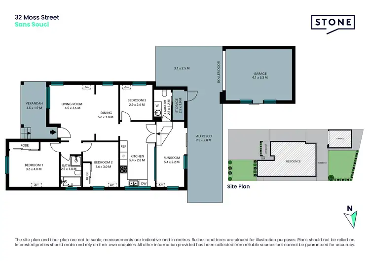 Floorplan of Homely house listing, 32 Moss Street, Sans Souci NSW 2219