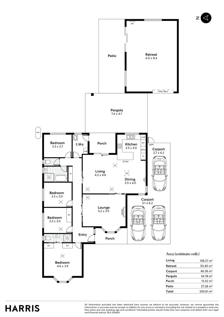 Floorplan of Homely house listing, 41 Myer Avenue, Plympton SA 5038