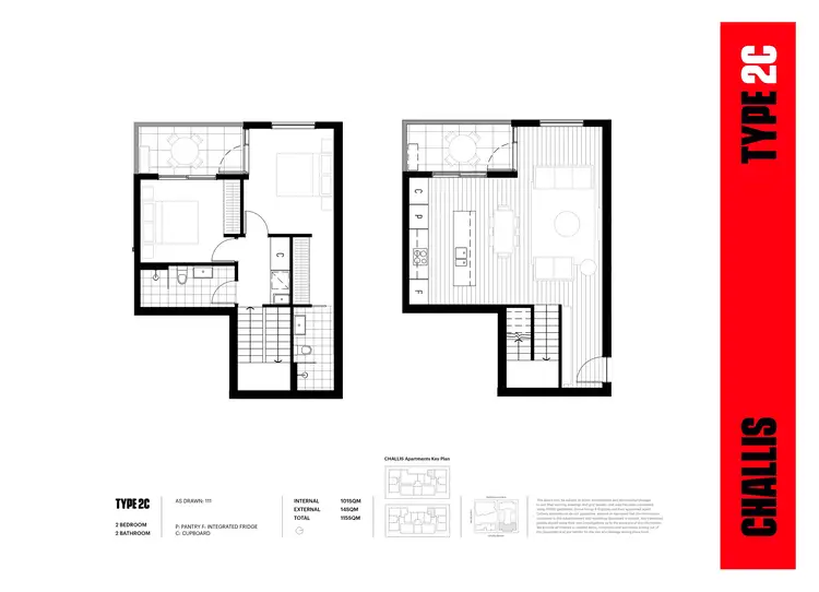 Floorplan of Homely unit listing, 103/25 Challis Street, Dickson ACT 2602