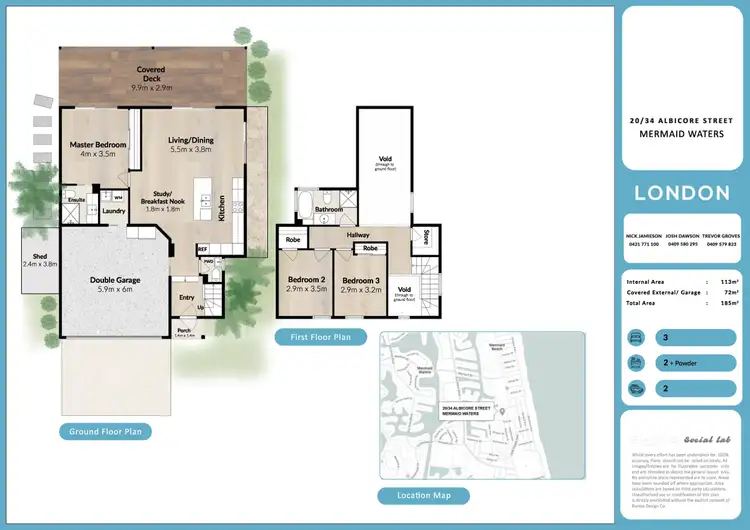 Floorplan of Homely house listing, 20/34 Albicore Street, Mermaid Waters QLD 4218