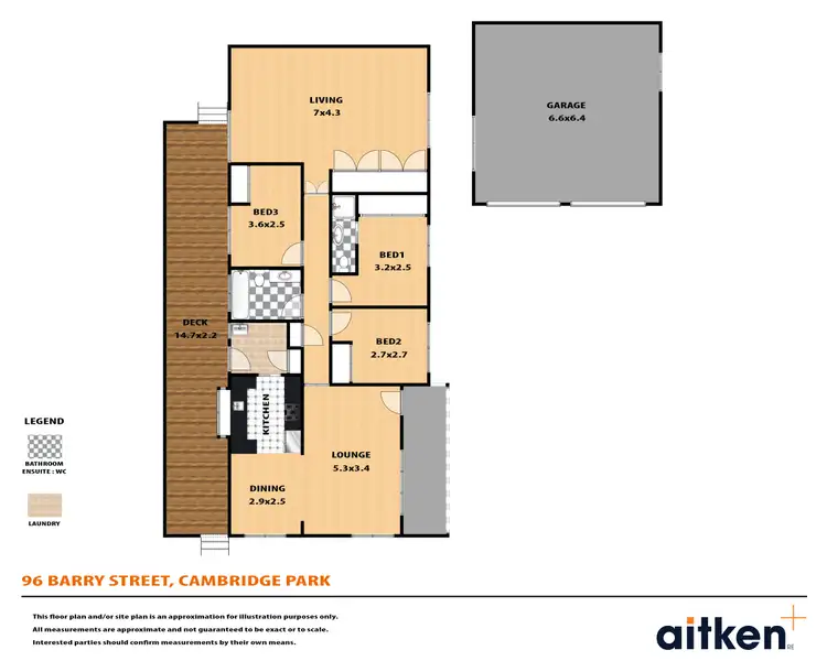 Floorplan of Homely house listing, 96 Barry Street, Cambridge Park NSW 2747