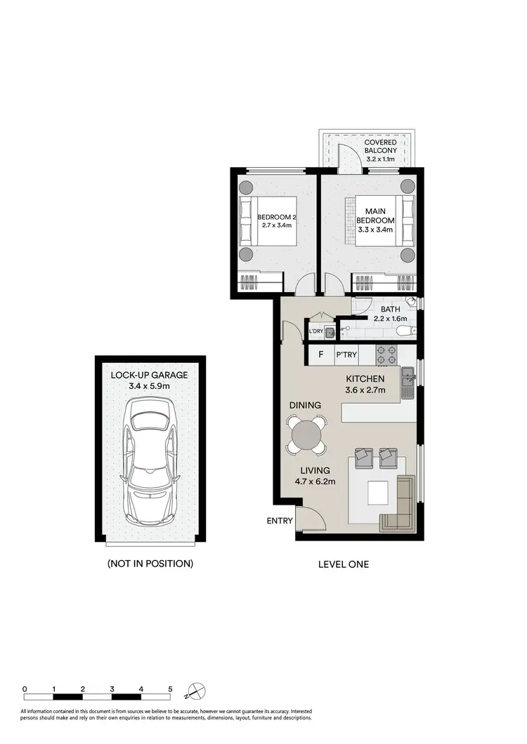 Floorplan of Homely unit listing, 5/11 Hercules Road, Brighton-Le-Sands NSW 2216