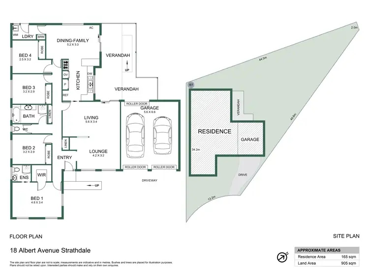 Floorplan of Homely house listing, 18 Albert Avenue, Strathdale VIC 3550