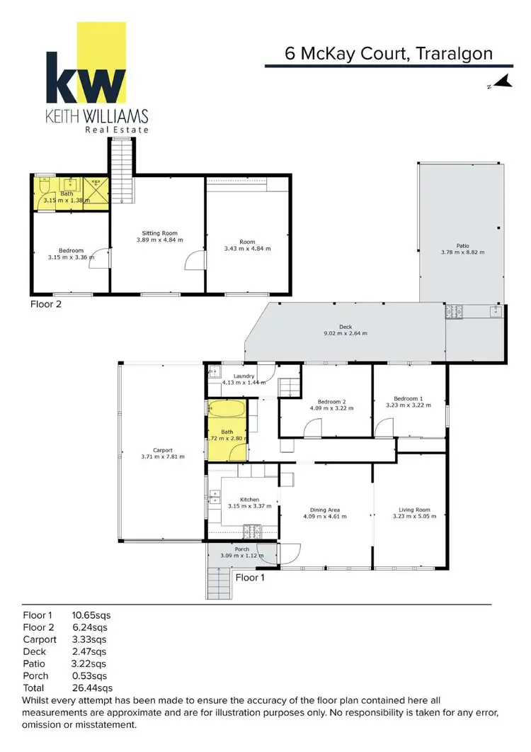 Floorplan of Homely house listing, 2 McKay Court, Churchill VIC 3842
