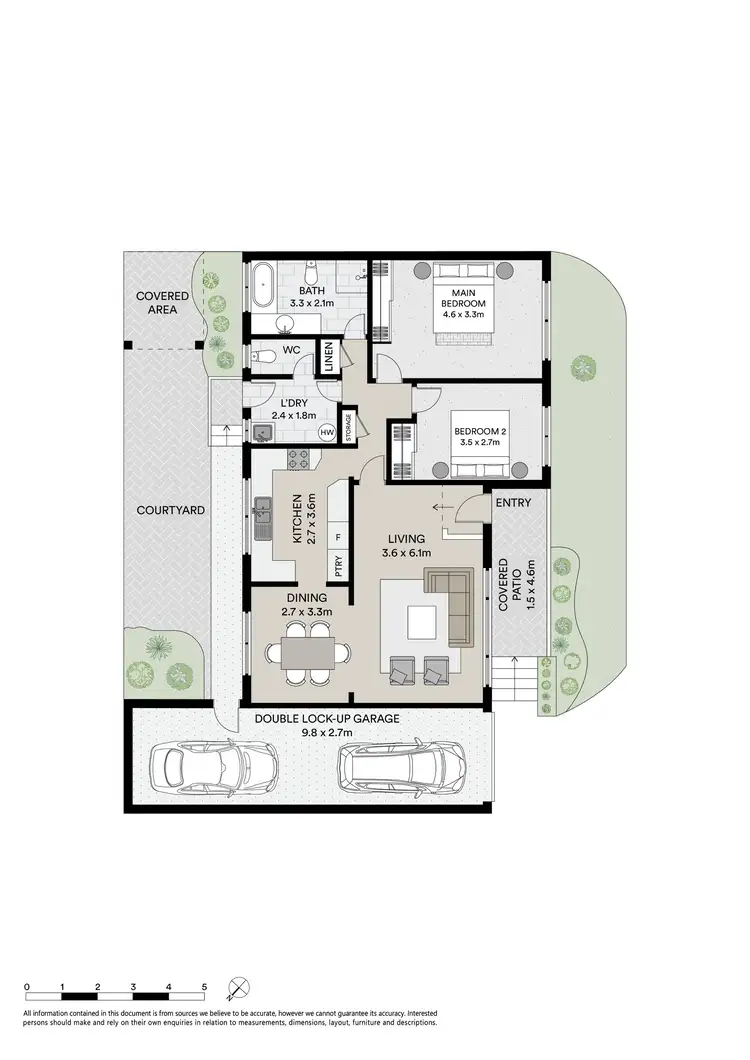 Floorplan of Homely villa listing, 6/71 St Georges Road, Bexley NSW 2207