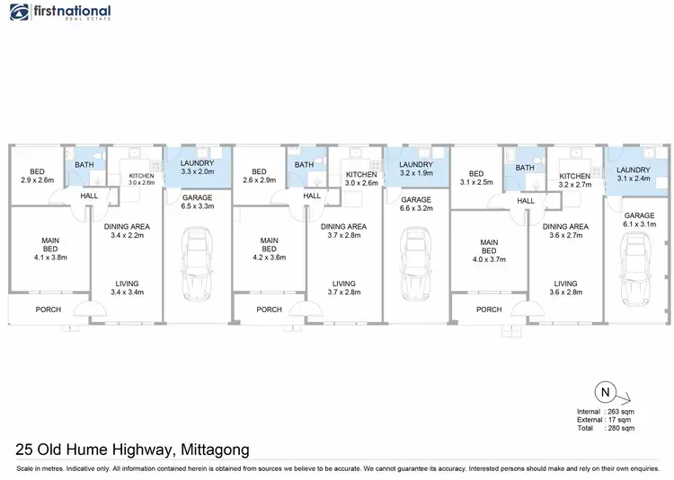 Floorplan of Homely block of units listing, 25 Old Hume Highway, Mittagong NSW 2575