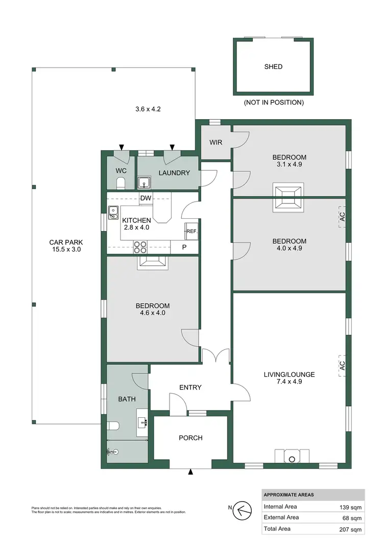 Floorplan of Homely house listing, 34 Byron Street, Glenelg SA 5045