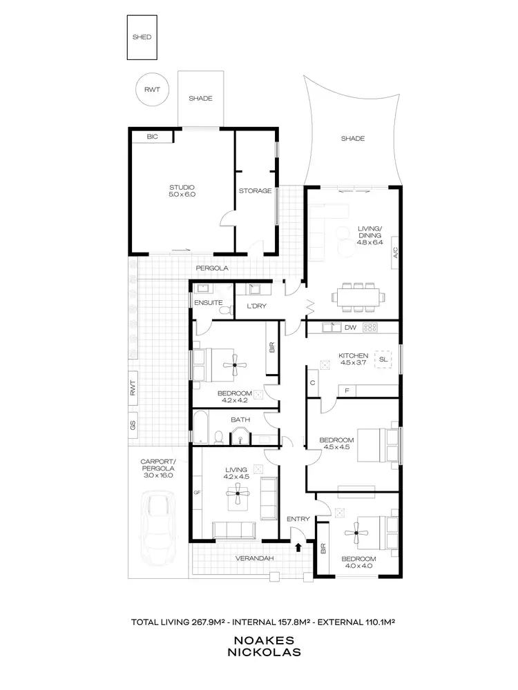 Floorplan of Homely house listing, 66 Hastings Street, Glenelg South SA 5045