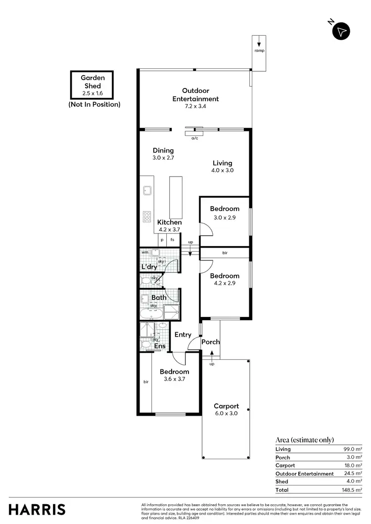 Floorplan of Homely house listing, 83 Ann Street, Stepney SA 5069