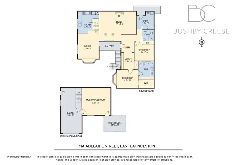Floorplan of Homely house listing, 11A Adelaide Street, East Launceston TAS 7250