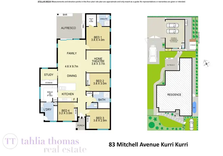 Floorplan of Homely house listing, 83 Mitchell Avenue, Kurri Kurri NSW 2327