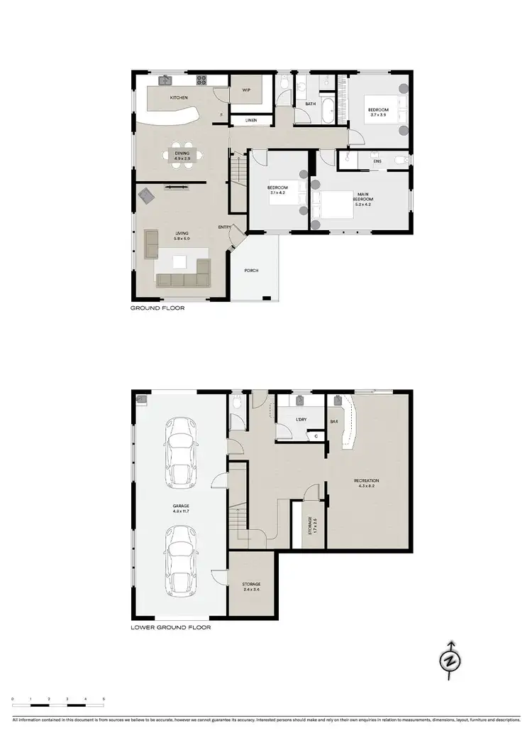Floorplan of Homely house listing, 54 Quarantine Road, Kings Meadows TAS 7249