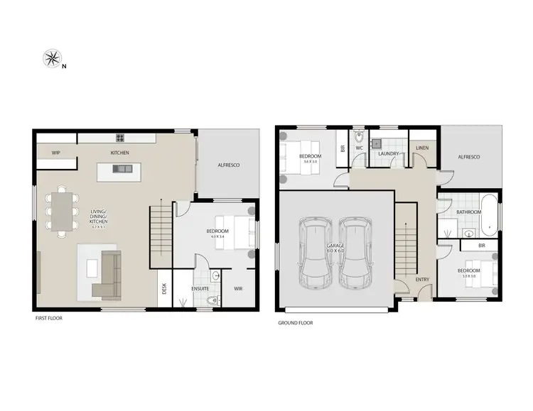 Floorplan of Homely house listing, 3/6 Binalong Avenue, St Leonards TAS 7250