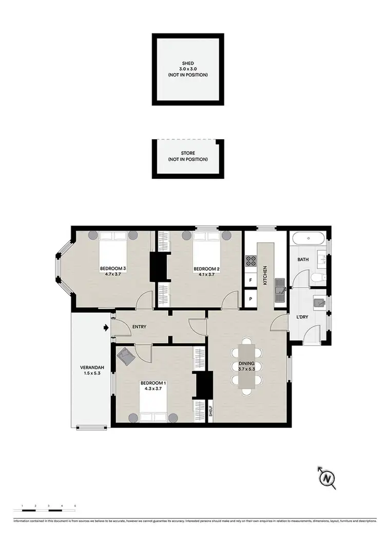 Floorplan of Homely house listing, 5 Bryan Street, Invermay TAS 7248