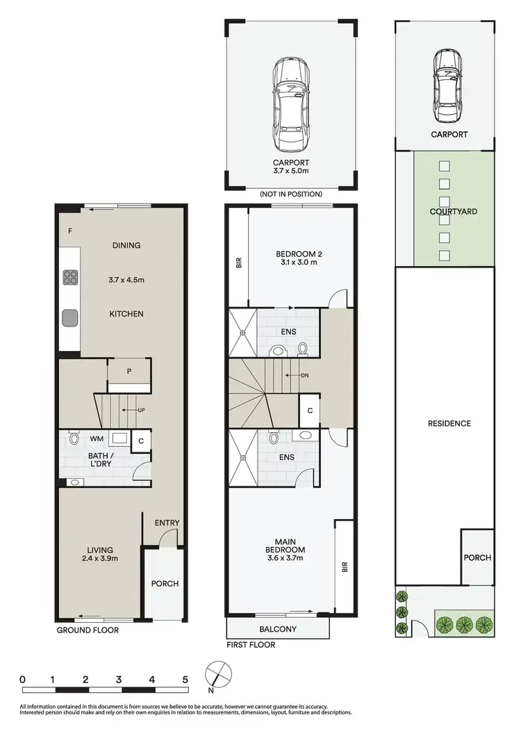 Floorplan of Homely townhouse listing, 30 Bellthorpe Lane, Banya QLD 4551
