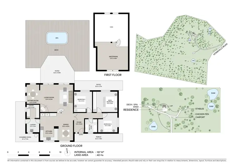 Floorplan of Homely rural property listing, 170 Home Hills Road, Rylstone NSW 2849