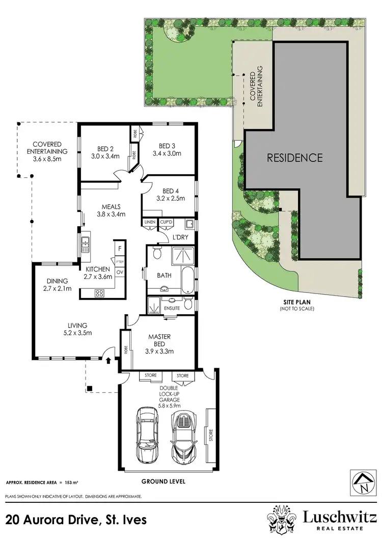 Floorplan of Homely house listing, 20 Aurora Drive, St Ives NSW 2075