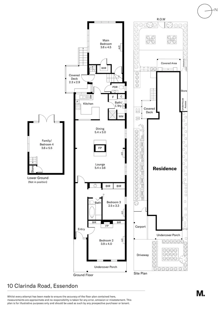 Floorplan of Homely house listing, 10 Clarinda Road, Essendon VIC 3040