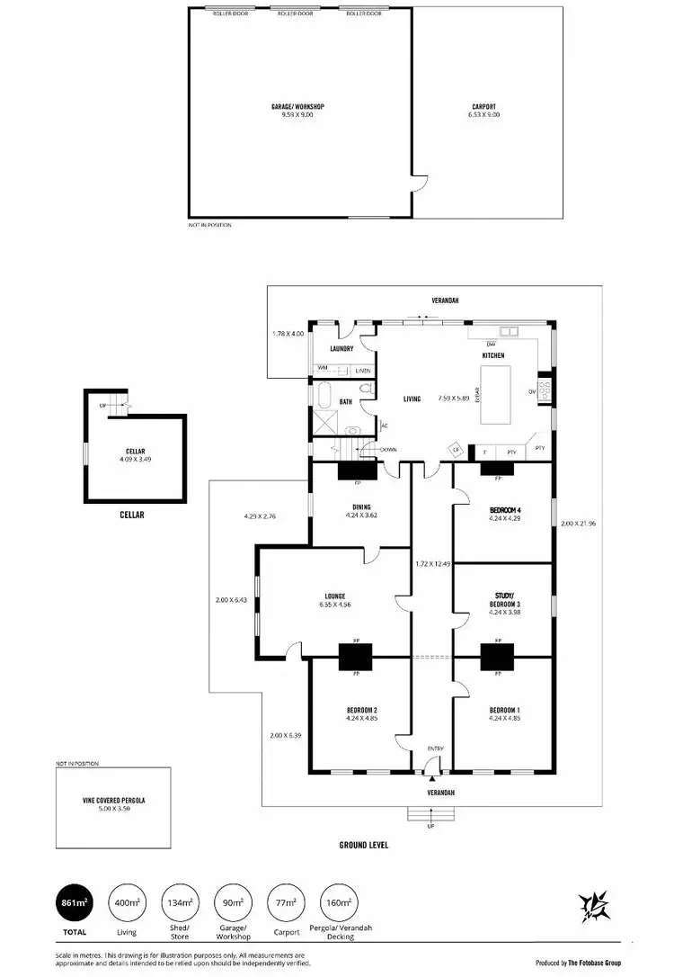 Floorplan of Homely rural property listing, 955 South Para Road, Kersbrook SA 5231
