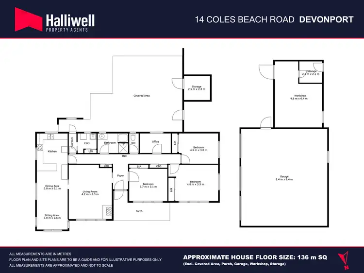 Floorplan of Homely house listing, 14 Coles Beach Road, Devonport TAS 7310