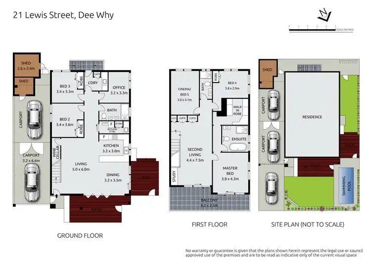 Floorplan of Homely house listing, 21 Lewis Street, Dee Why NSW 2099