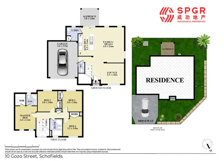 Floorplan of Homely house listing, 10 Gozo Street, Schofields NSW 2762