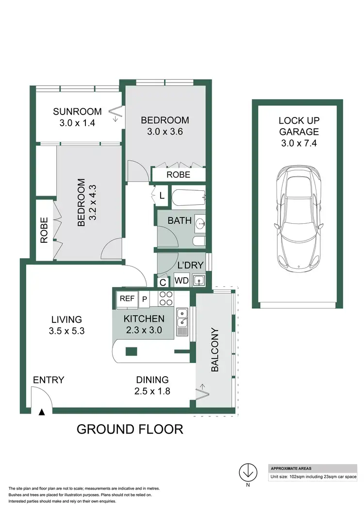 Floorplan of Homely apartment listing, 4/221 Darley Road, Randwick NSW 2031