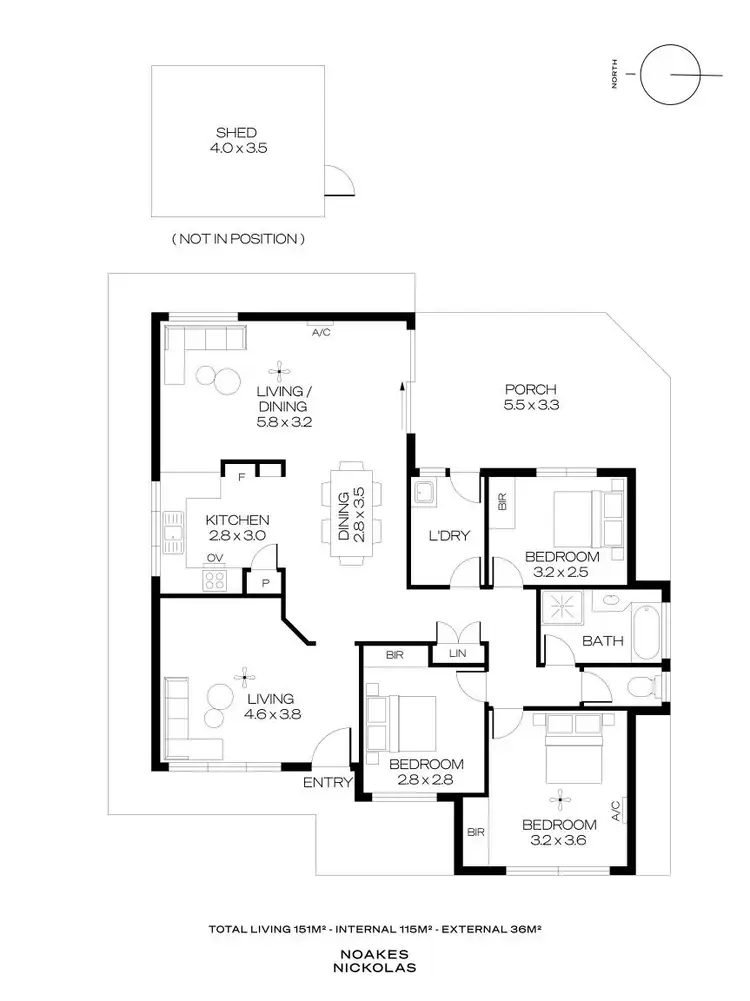 Floorplan of Homely house listing, 7 Ferguson Avenue, Reynella East SA 5161