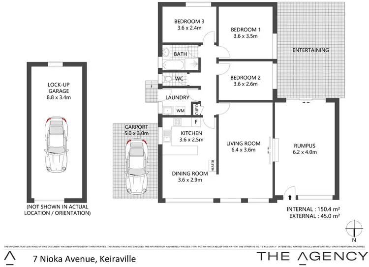 Floorplan of Homely house listing, 7 Nioka Avenue, Keiraville NSW 2500