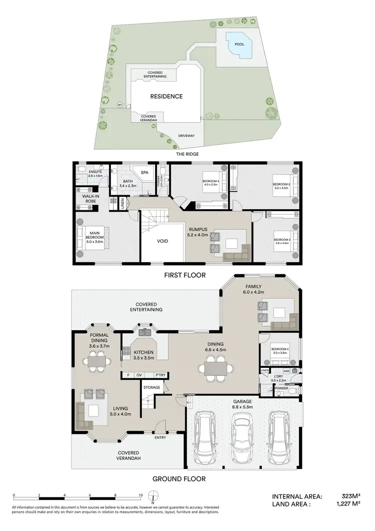 Floorplan of Homely house listing, 1 The Ridge, Wadalba NSW 2259