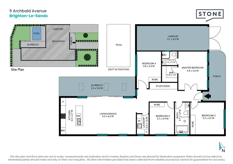 Floorplan of Homely house listing, 5 Archbald Avenue, Brighton-Le-Sands NSW 2216