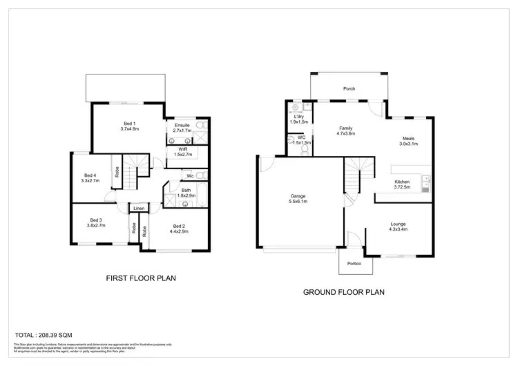 Floorplan of Homely townhouse listing, 10/23 Kinloch Circuit, Bruce ACT 2617